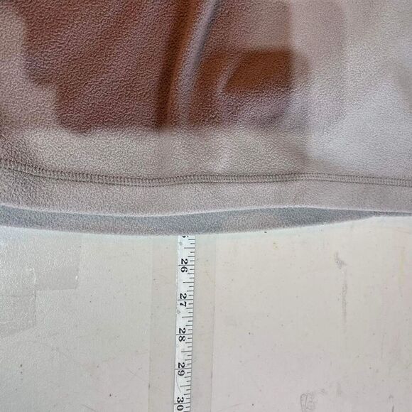 Patagonia Unisex Men's Micro D Fleece Quarter-Zip Pullover Sweater Gray Small - Picture 9 of 9